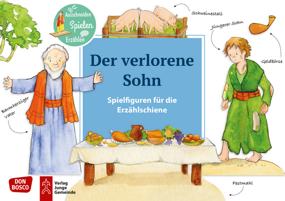 Der verlorene Sohn Spielfiguren für die Erzählschiene